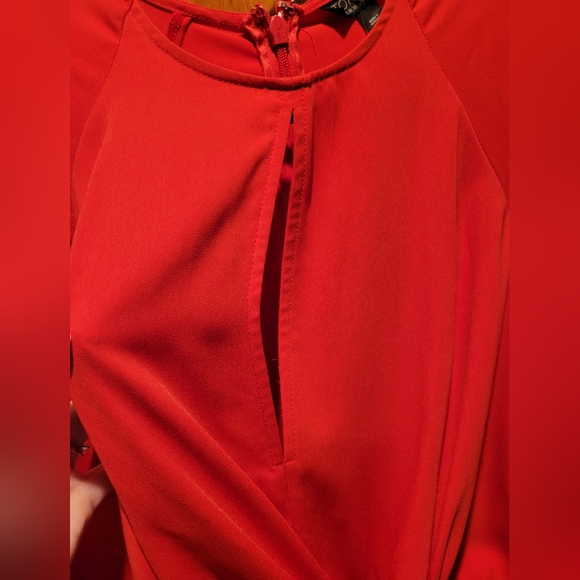 Top Shop Dress Red size 6 - Picture 3 of 6